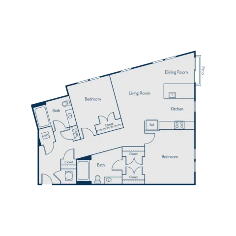 B2C floor plan