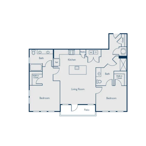 B2h floor plan