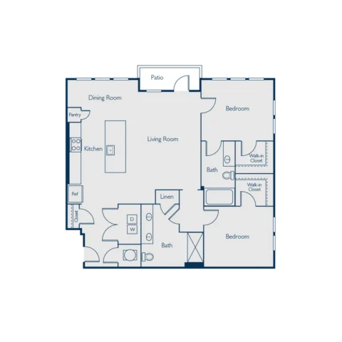 B2K floor plan